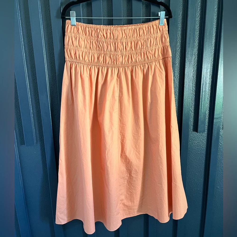 H&M Peach Maxi Skirt